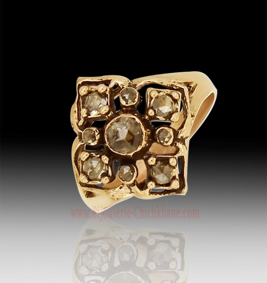 Bijoux en ligne Bague Diamants Rose ''Chichkhane'' 59340