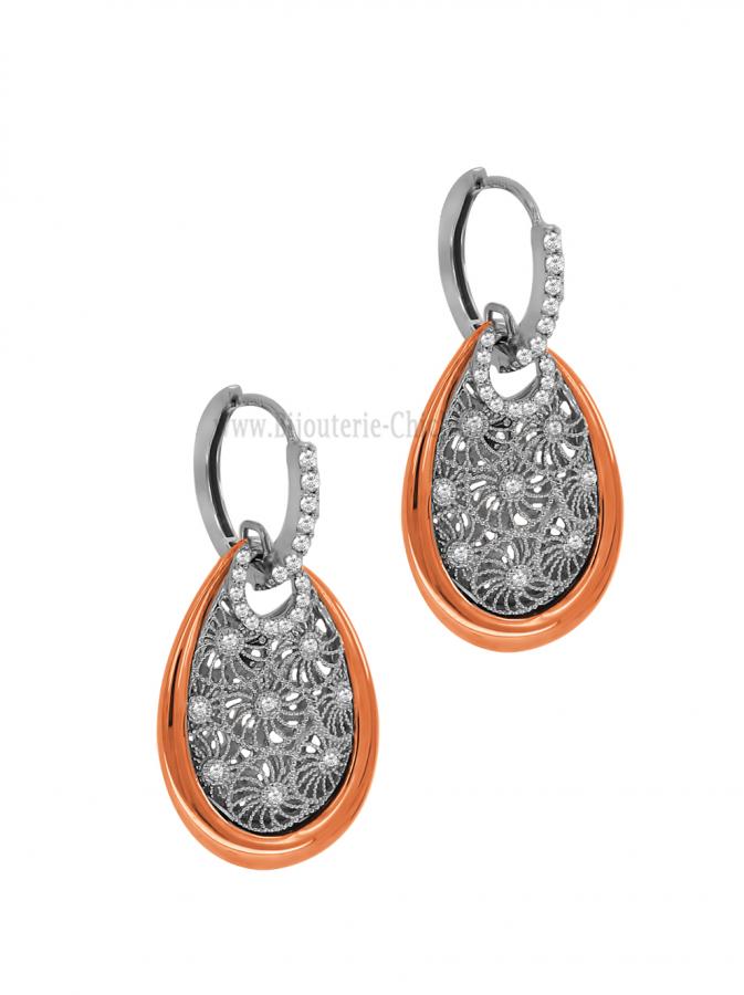 Bijoux en ligne Boucles D'oreilles Diamants 59578