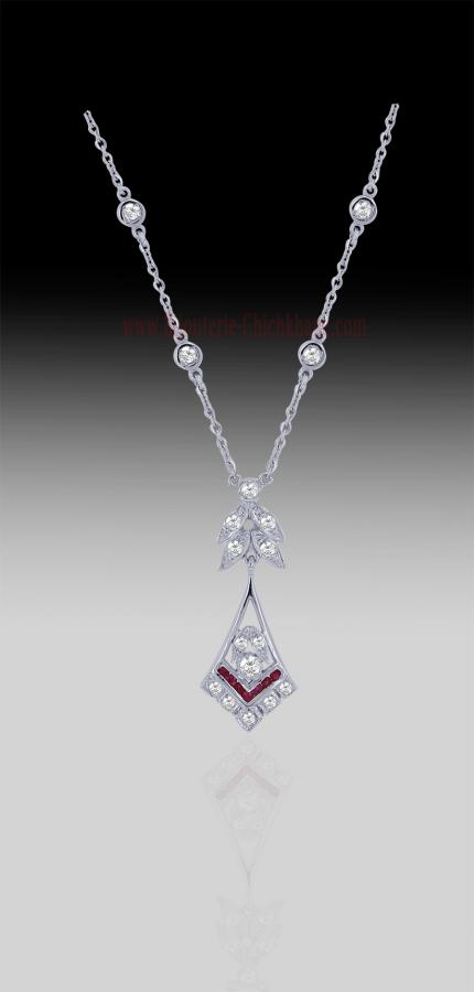 Bijoux en ligne Collier Diamants 59667