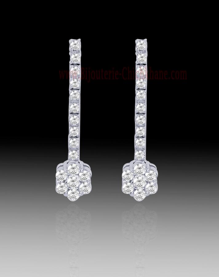 Bijoux en ligne Boucles D'oreilles Diamants 59744