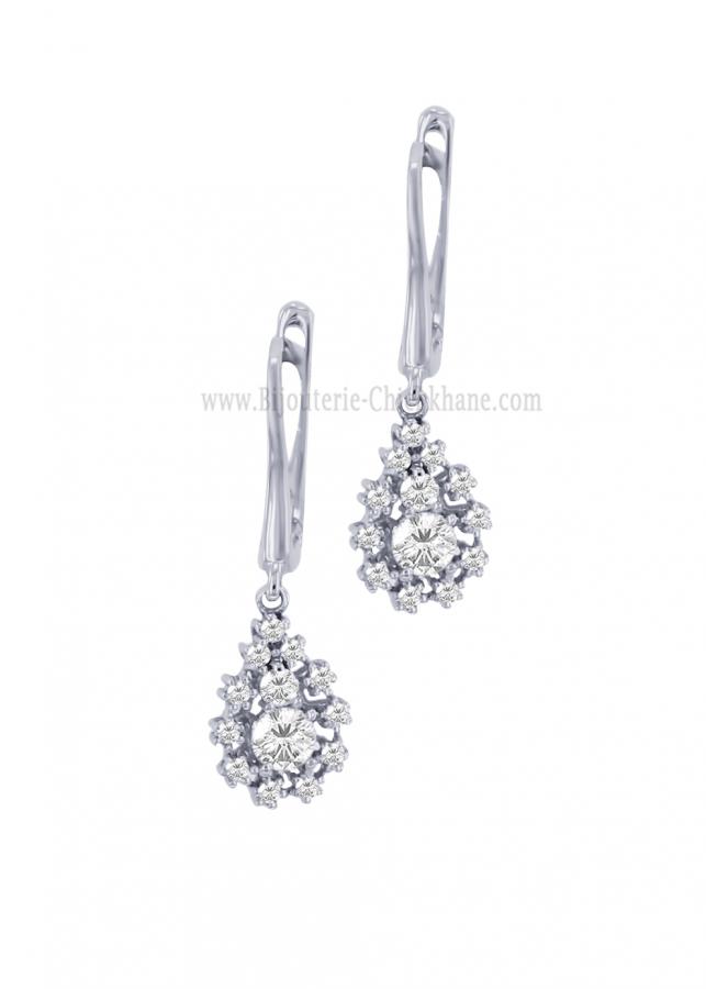 Bijoux en ligne Boucles D'oreilles Diamants 59804