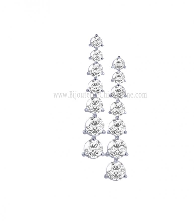 Bijoux en ligne Boucles D'oreilles Diamants 59809