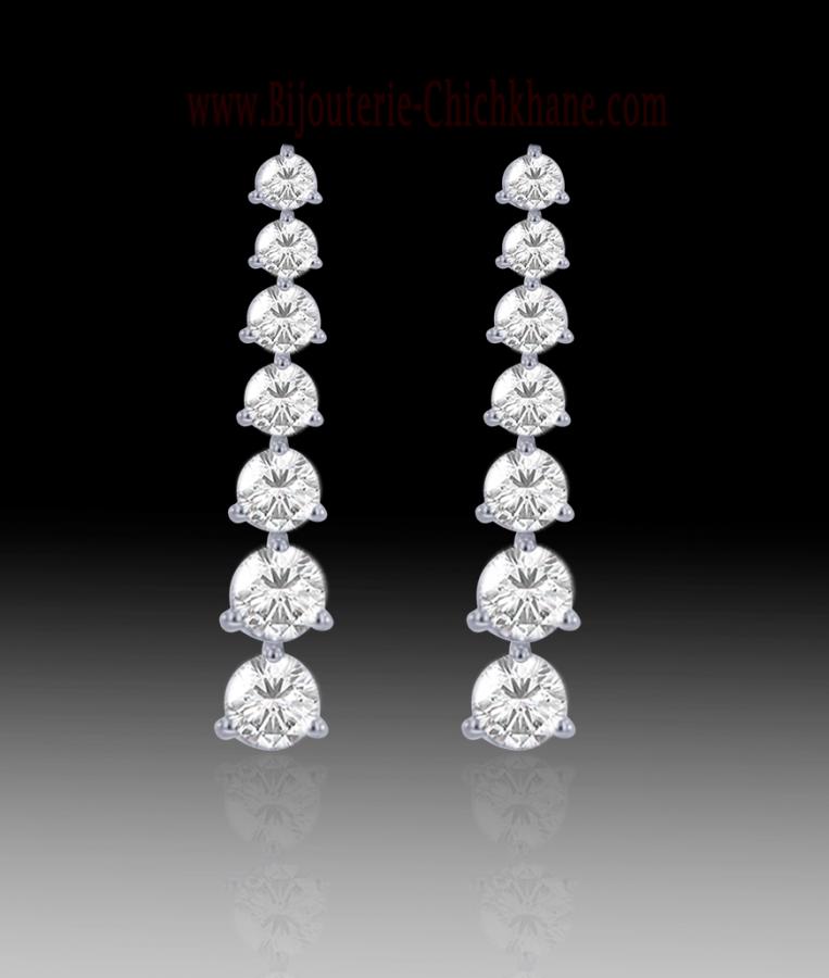 Bijoux en ligne Boucles D'oreilles Diamants 59809