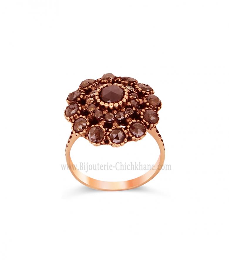 Bijoux en ligne Bague Diamants Rose ''Chichkhane'' 59911