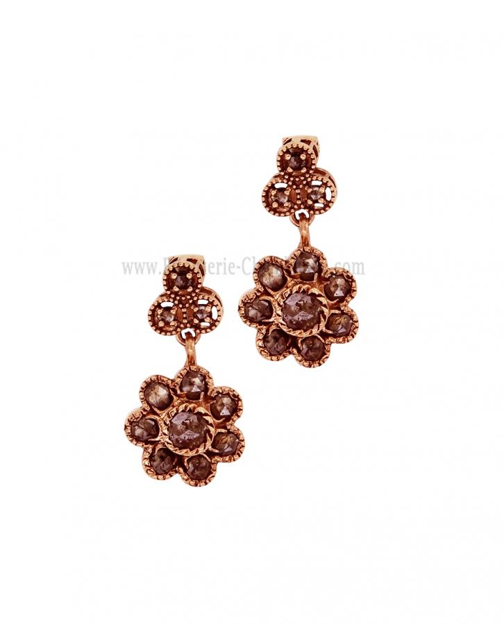 Bijoux en ligne Pendentif Diamants Rose ''Chichkhane'' 59947