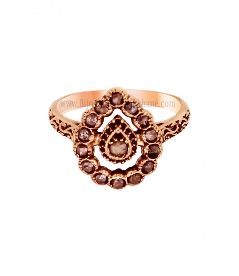 Bijoux en ligne Bague Diamants Rose ''Chichkhane'' 59962