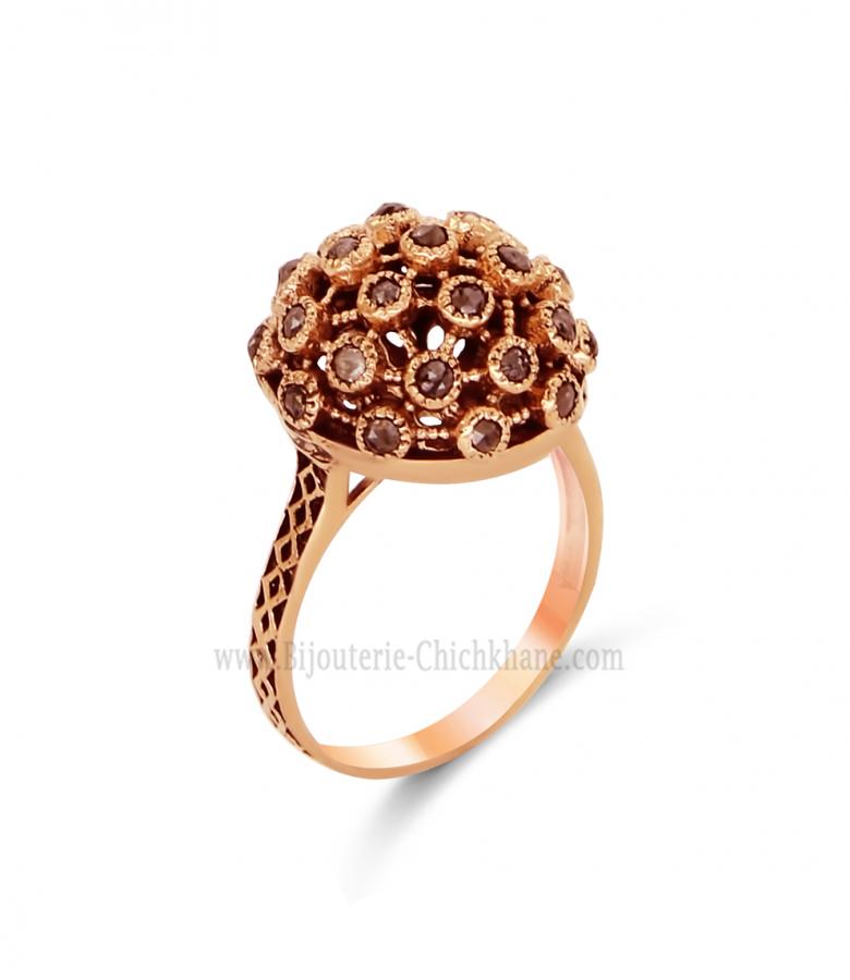 Bijoux en ligne Bague Diamants Rose ''Chichkhane'' 59964