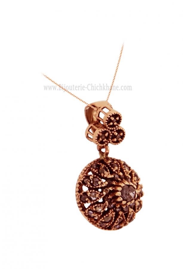Bijoux en ligne Pendentif Diamants Rose ''Chichkhane'' 59992