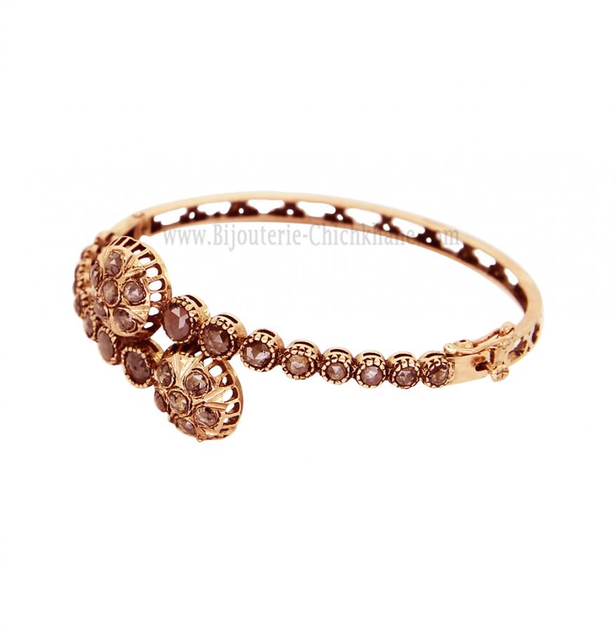 Bijoux en ligne Bracelet Diamants Rose ''Chichkhane'' 60007