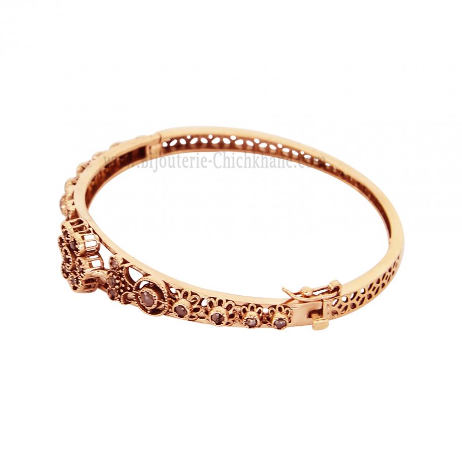 Bijoux en ligne Bracelet Diamants Rose ''Chichkhane'' 60010
