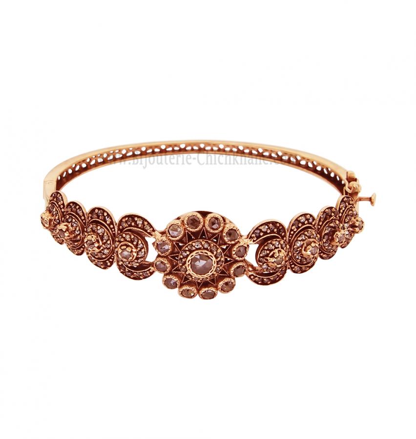 Bijoux en ligne Bracelet Diamants Rose ''Chichkhane'' 60011