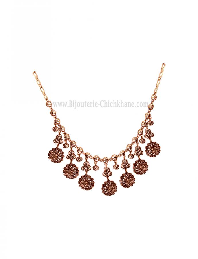 Bijoux en ligne Collier Diamants Rose ''Chichkhane'' 60023