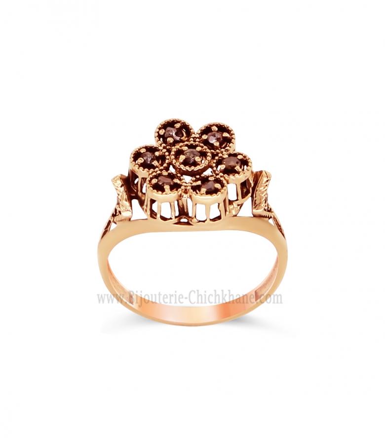 Bijoux en ligne Bague Diamants Rose ''Chichkhane'' 60049