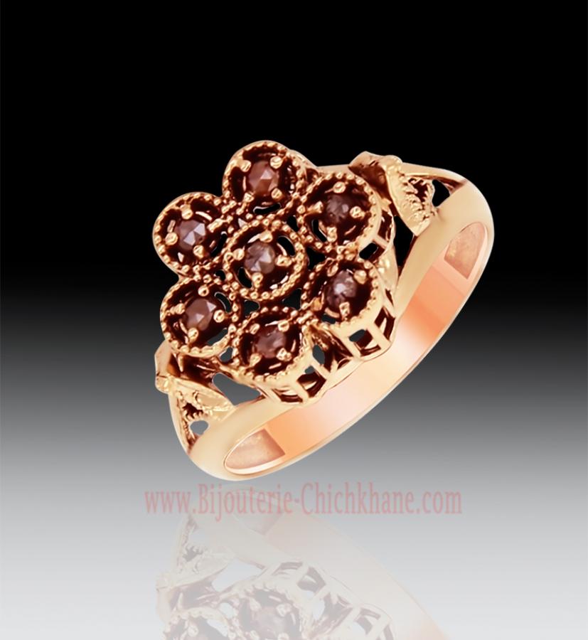 Bijoux en ligne Bague Diamants Rose ''Chichkhane'' 60049