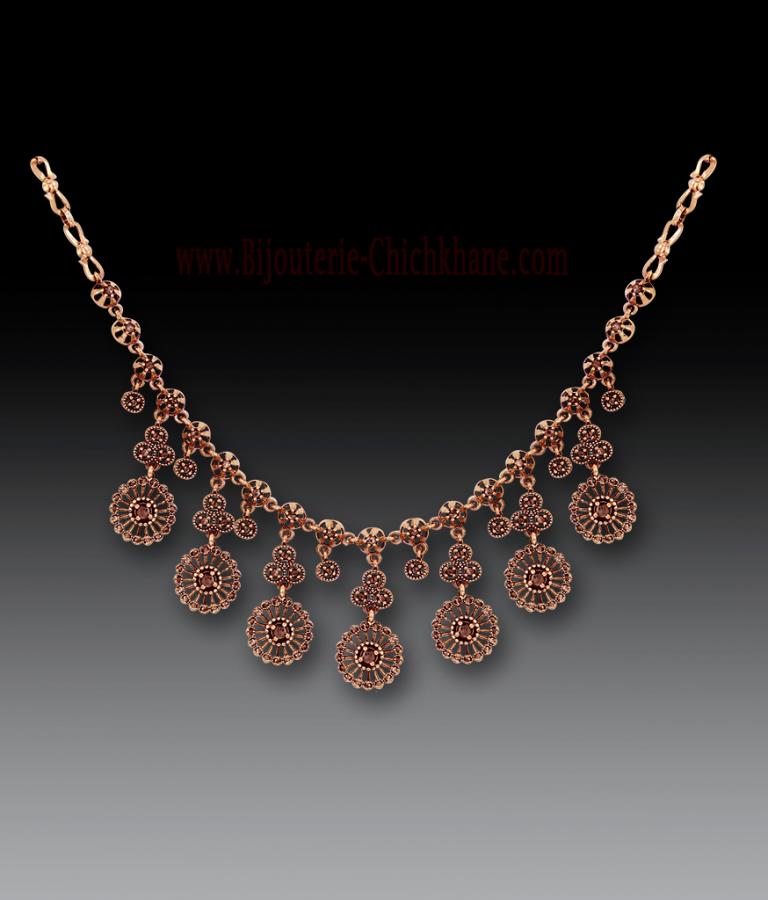Bijoux en ligne Collier Diamants Rose ''Chichkhane'' 60054