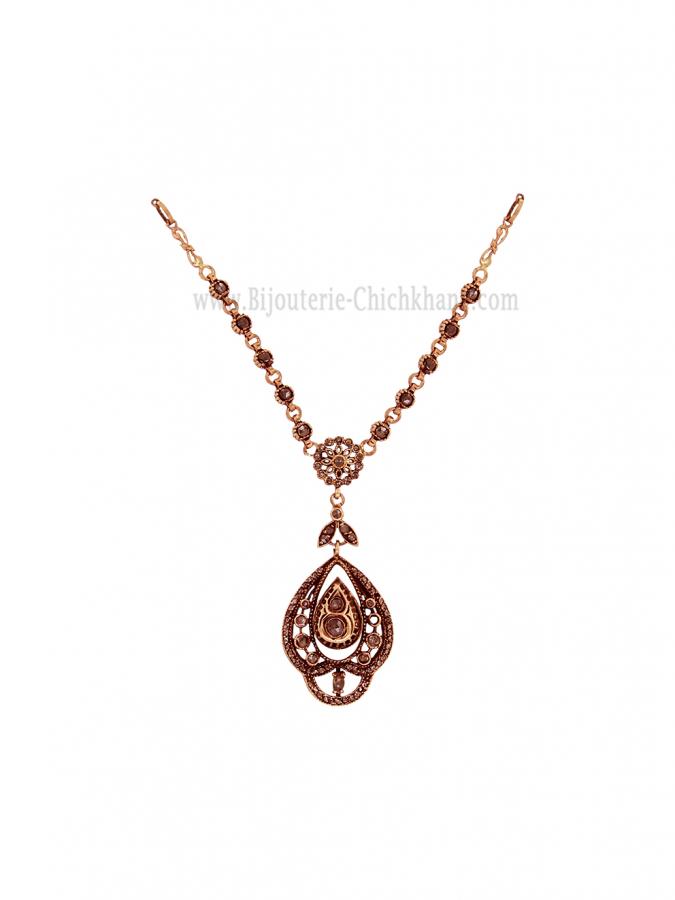 Bijoux en ligne Collier Diamants Rose ''Chichkhane'' 60059