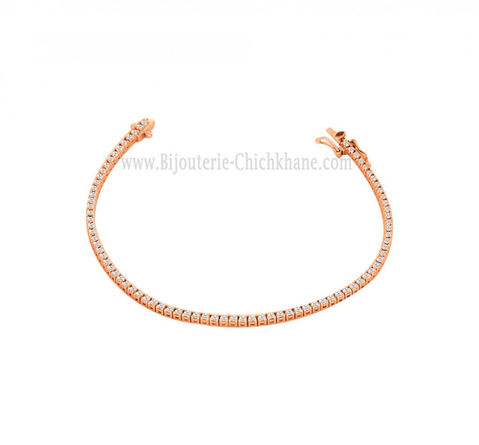 Bijoux en ligne Gourmette Zircon 60302