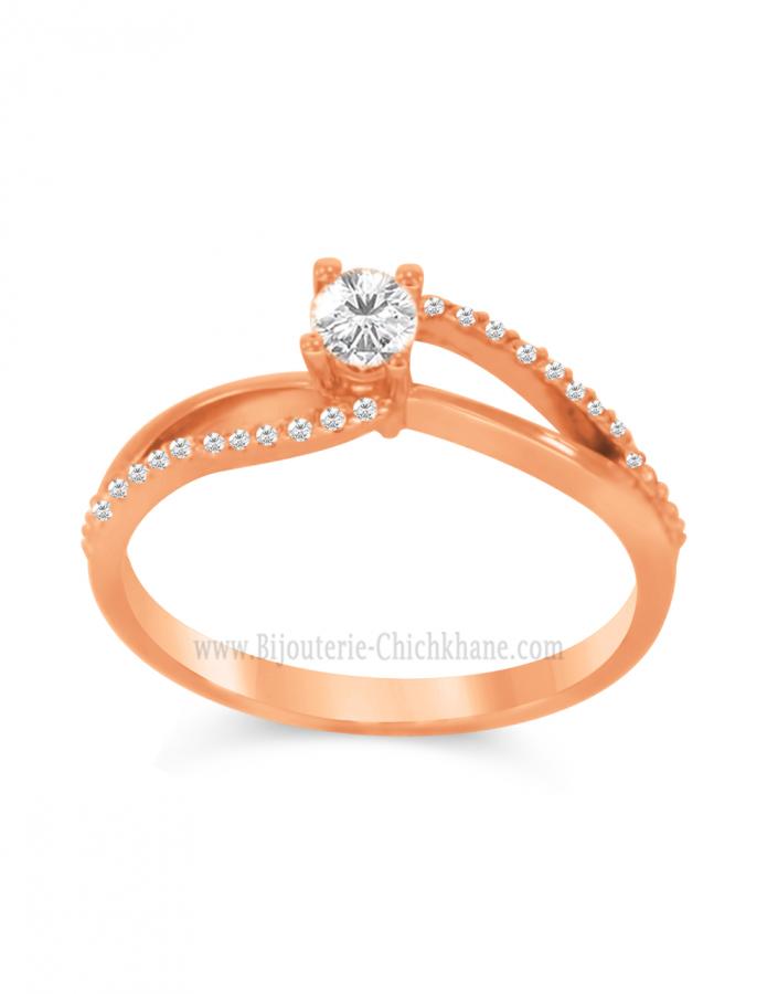 Bijoux en ligne Solitaire Zircon 60468