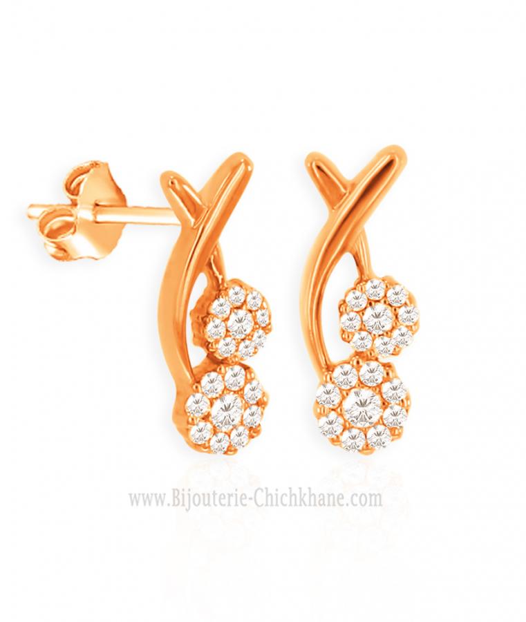 Bijoux en ligne Boucles D'oreilles Zircon 60697