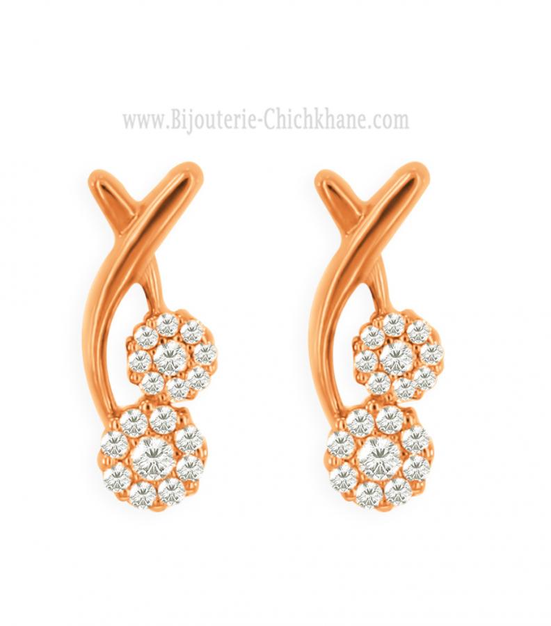 Bijoux en ligne Boucles D'oreilles Zircon 60697