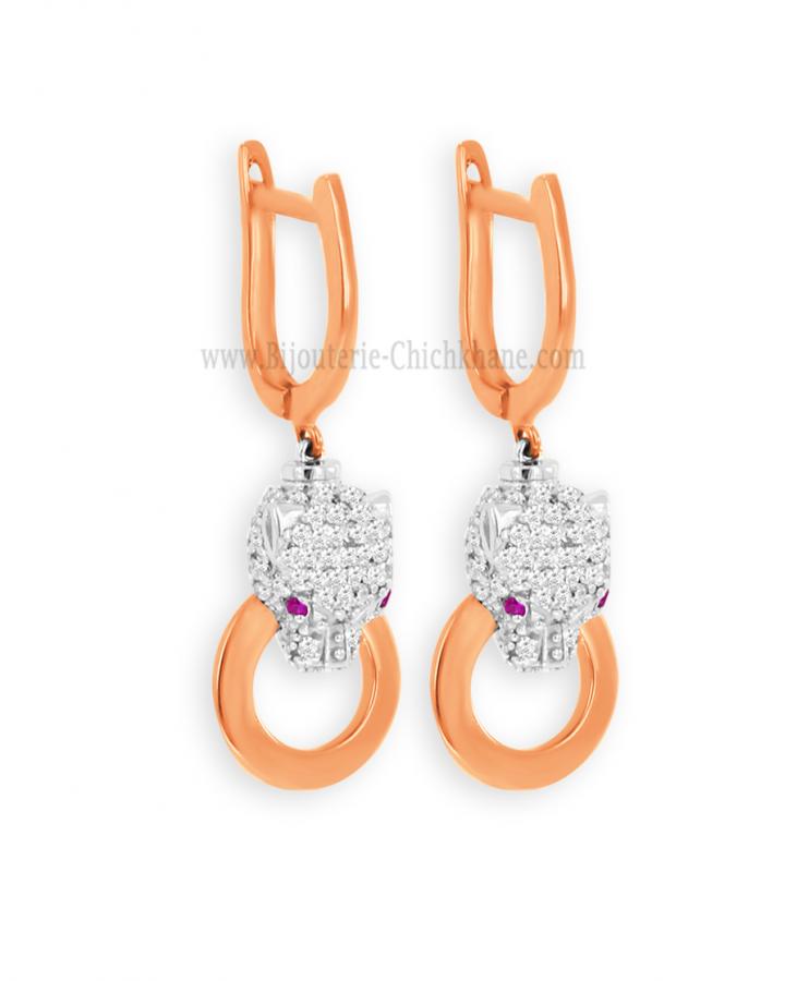 Bijoux en ligne Boucles D'oreilles Zircon 60701