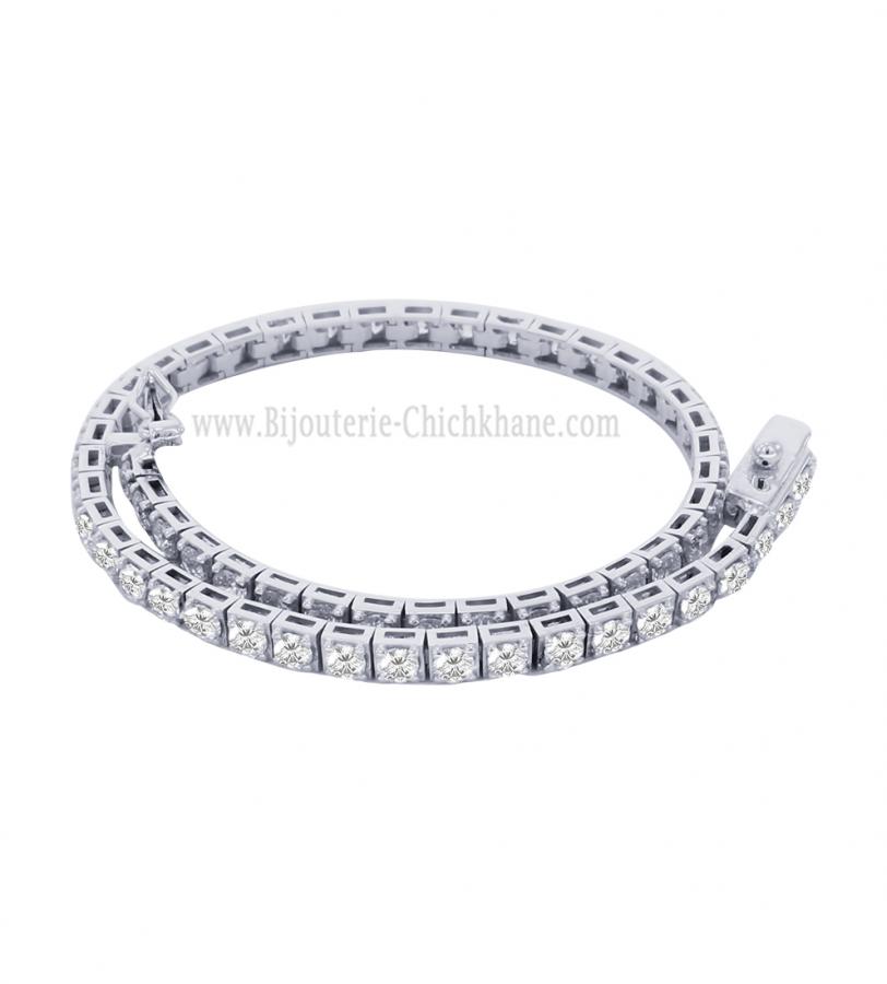 Bijoux en ligne Gourmette Zircon 60719