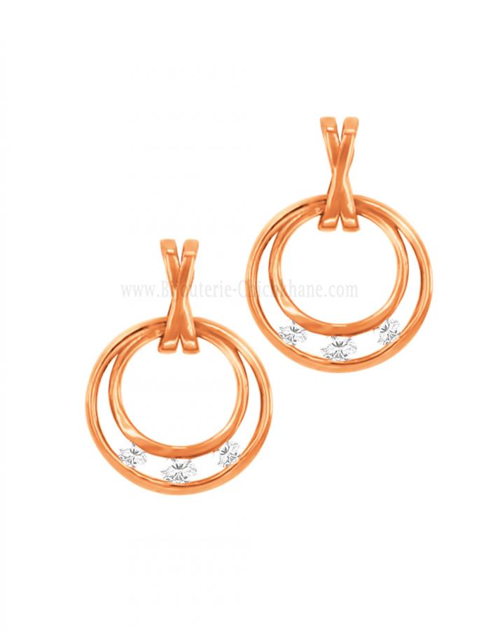 Bijoux en ligne Boucles D'oreilles Diamants 60742