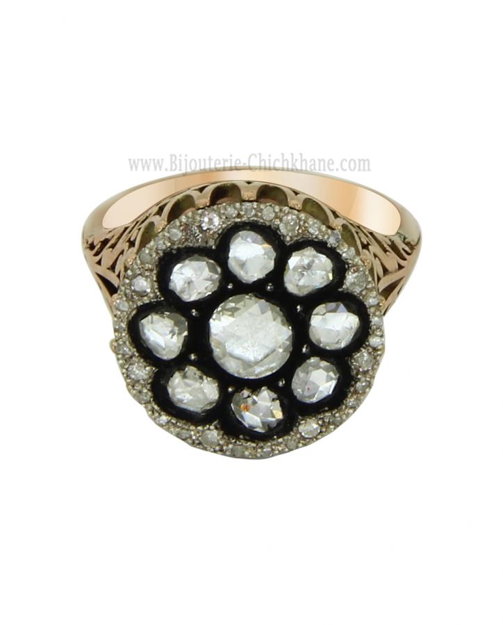 Bijoux en ligne Bague Diamants Blanc ''Chichkhane'' 60764