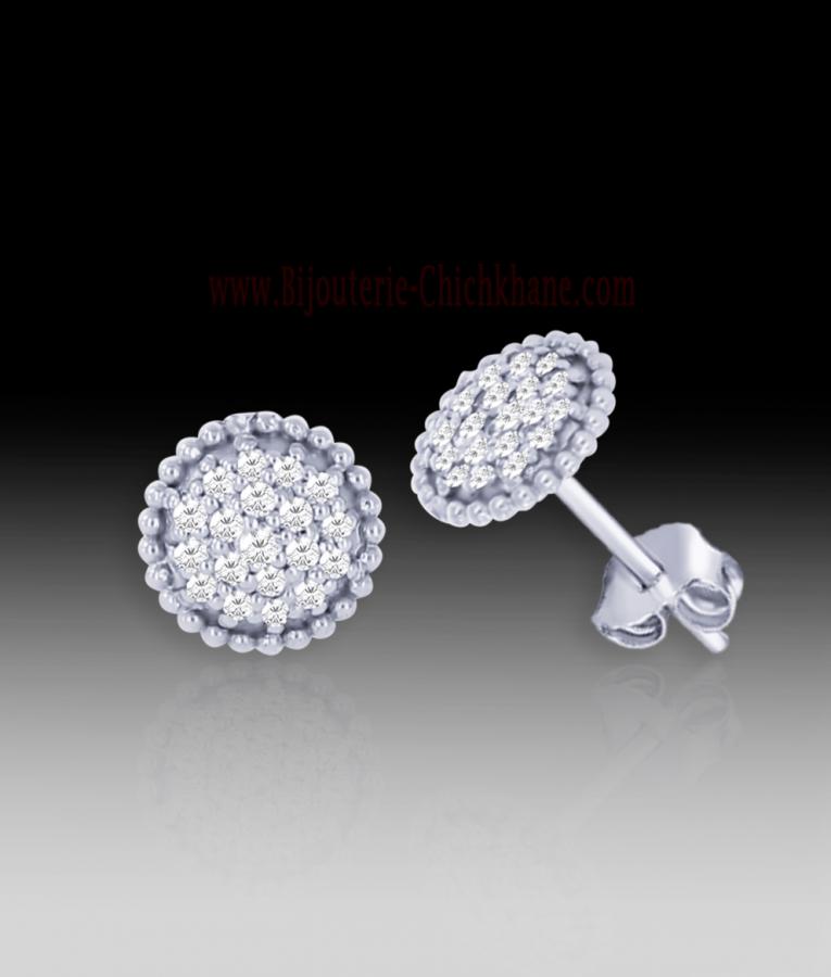 Bijoux en ligne Boucles D'oreilles Diamants 61022
