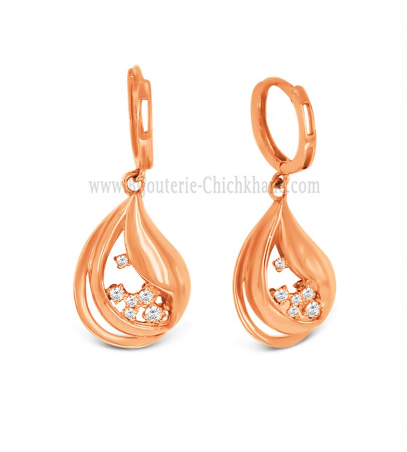 Bijoux en ligne Boucles D'oreilles Diamants 61046