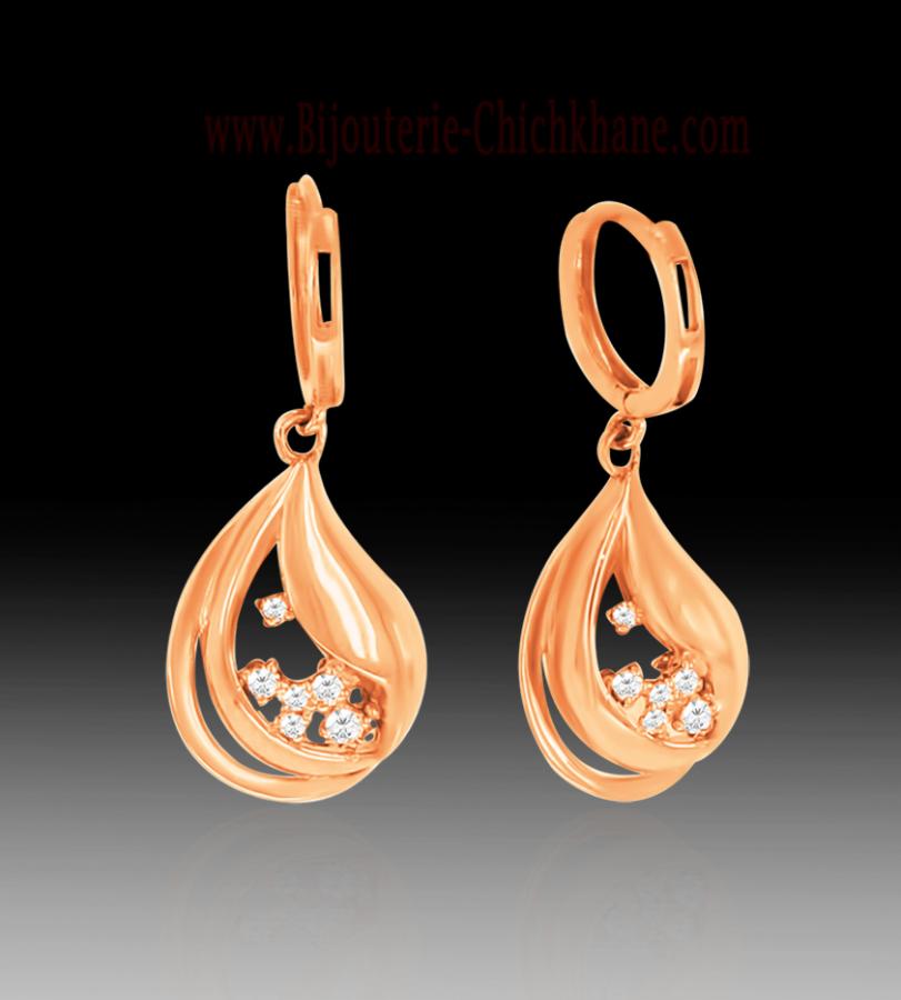 Bijoux en ligne Boucles D'oreilles Diamants 61046