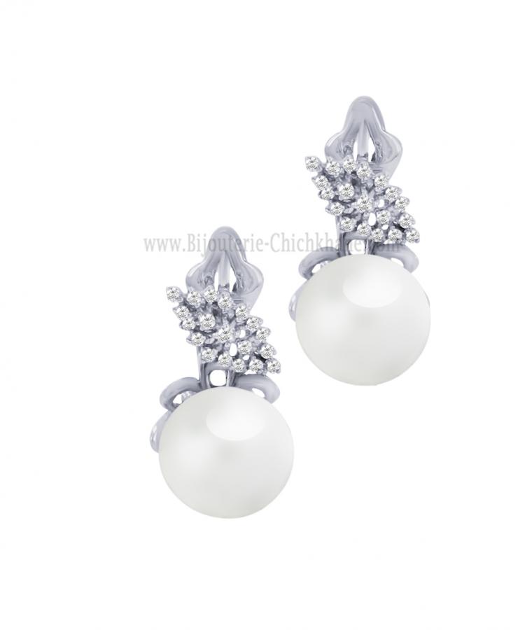 Bijoux en ligne Boucles D'oreilles Diamants 61050
