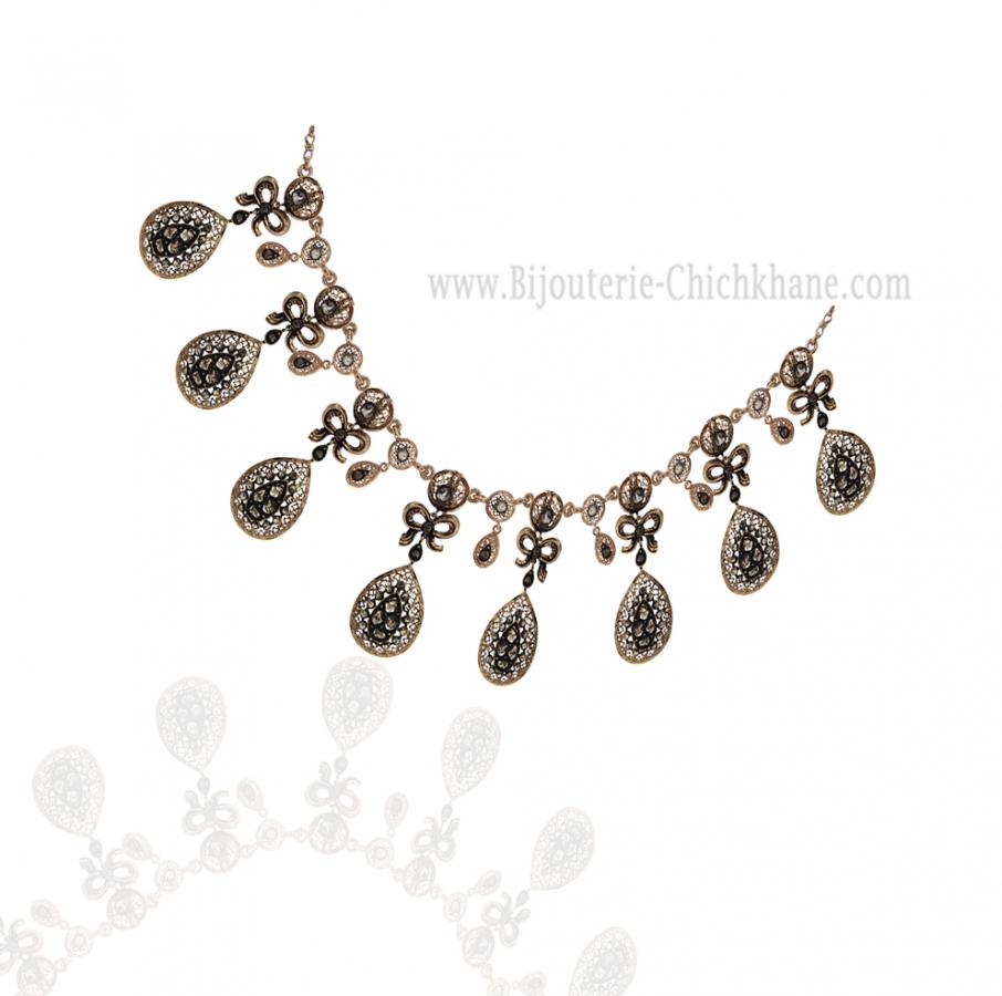 Bijoux en ligne Collier Diamants Rose ''Chichkhane'' 61151