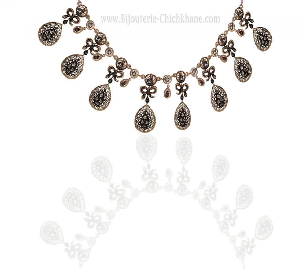 Bijoux en ligne Collier Diamants Rose ''Chichkhane'' 61151