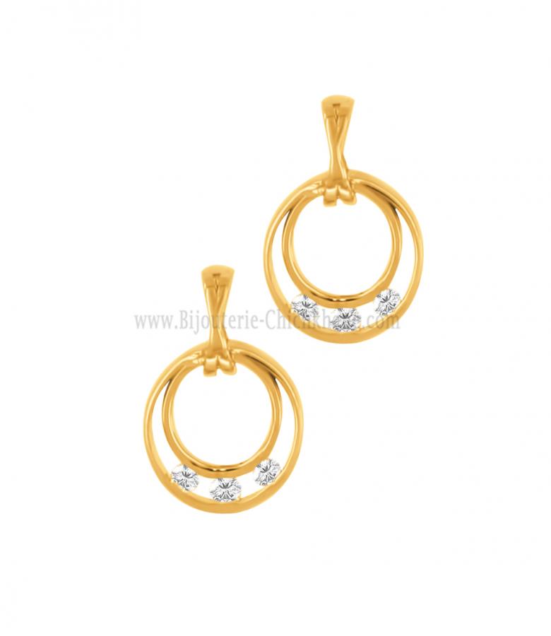 Bijoux en ligne Boucles D'oreilles Diamants 61334