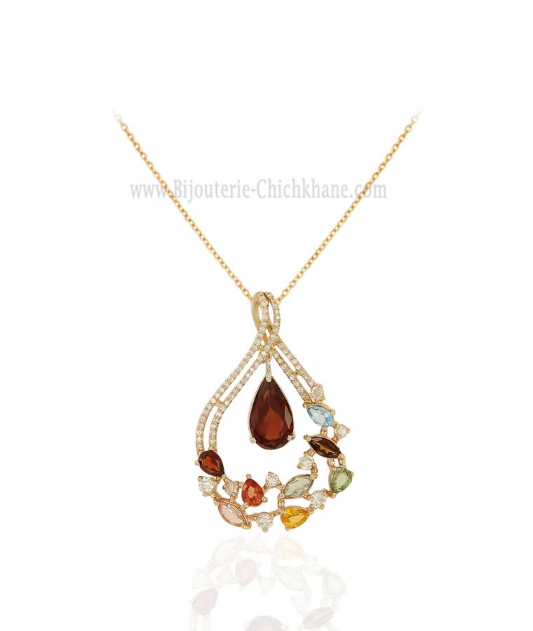 Bijoux en ligne Pendentif Diamants 61335