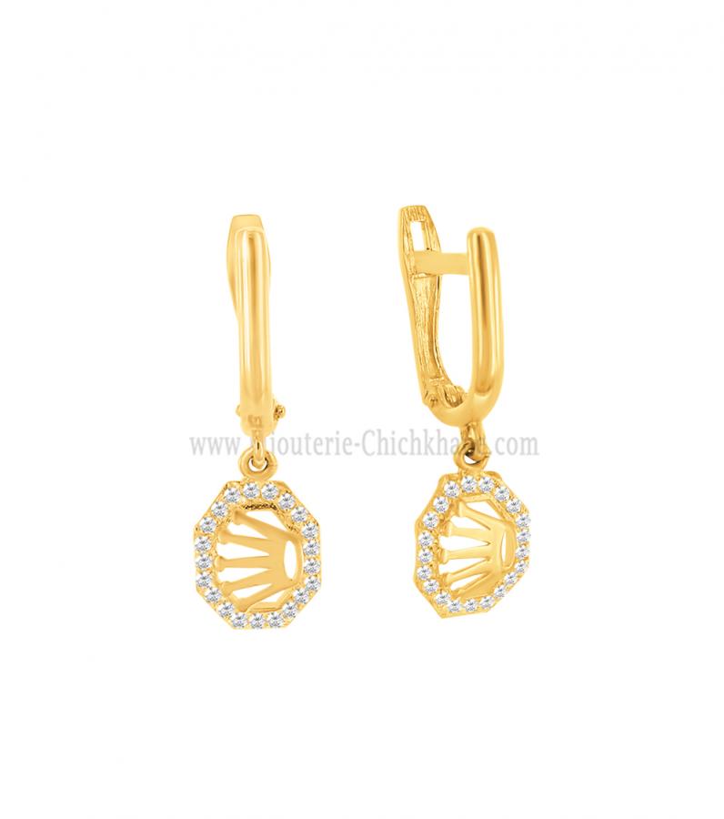 Bijoux en ligne Boucles D'oreilles Zircon 61457