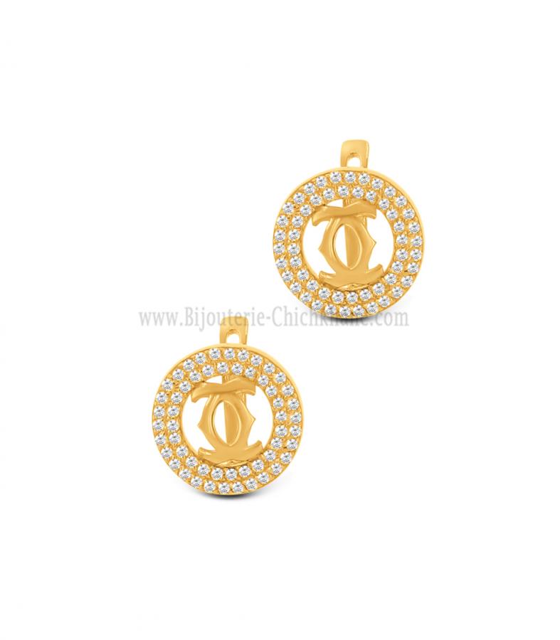 Bijoux en ligne Boucles D'oreilles Zircon 61461