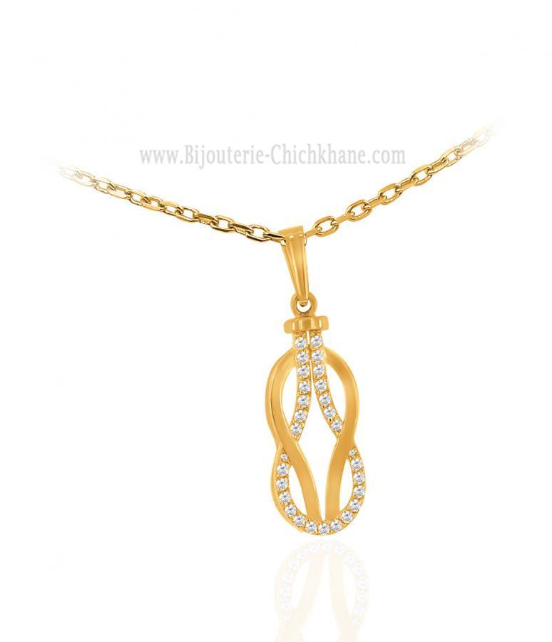 Bijoux en ligne Pendentif Zircon 61473