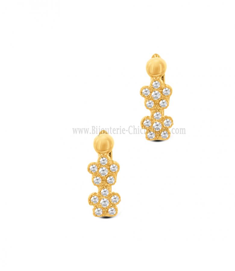 Bijoux en ligne Boucles D'oreilles Zircon 61477