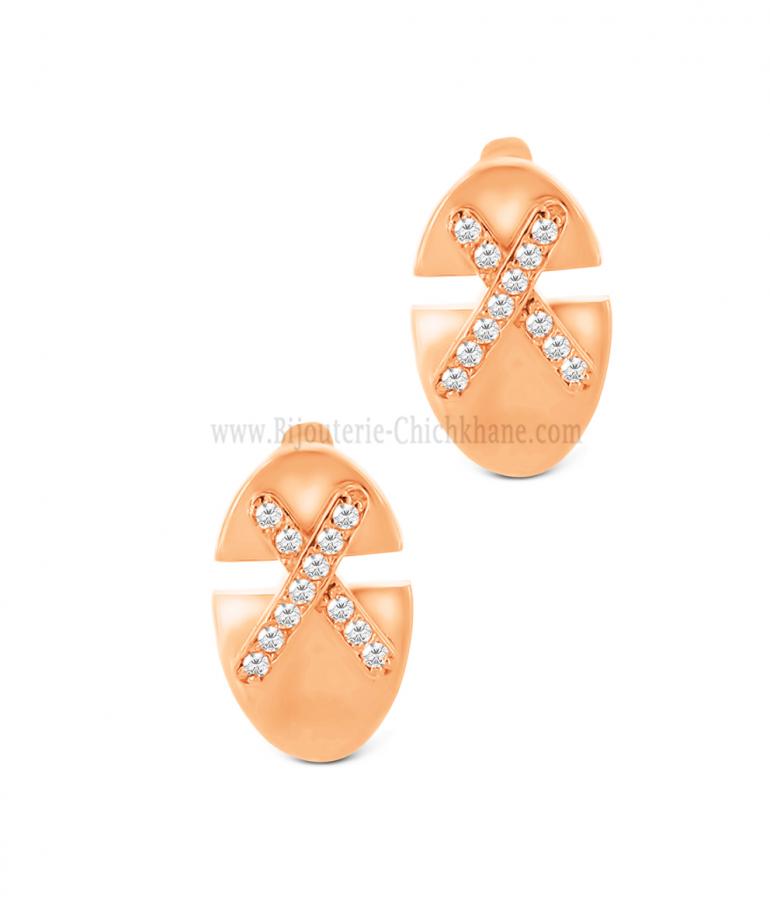 Bijoux en ligne Boucles D'oreilles Zircon 61494