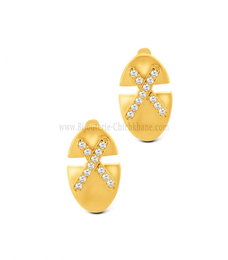 Bijoux en ligne Boucles D'oreilles Zircon 61497