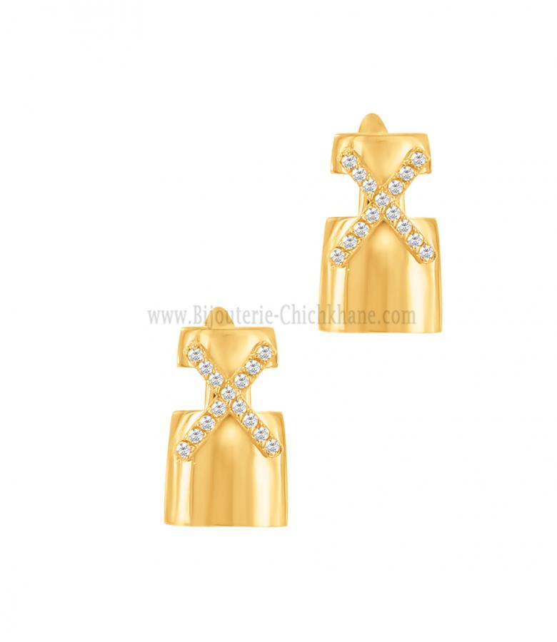 Bijoux en ligne Boucles D'oreilles Zircon 61512