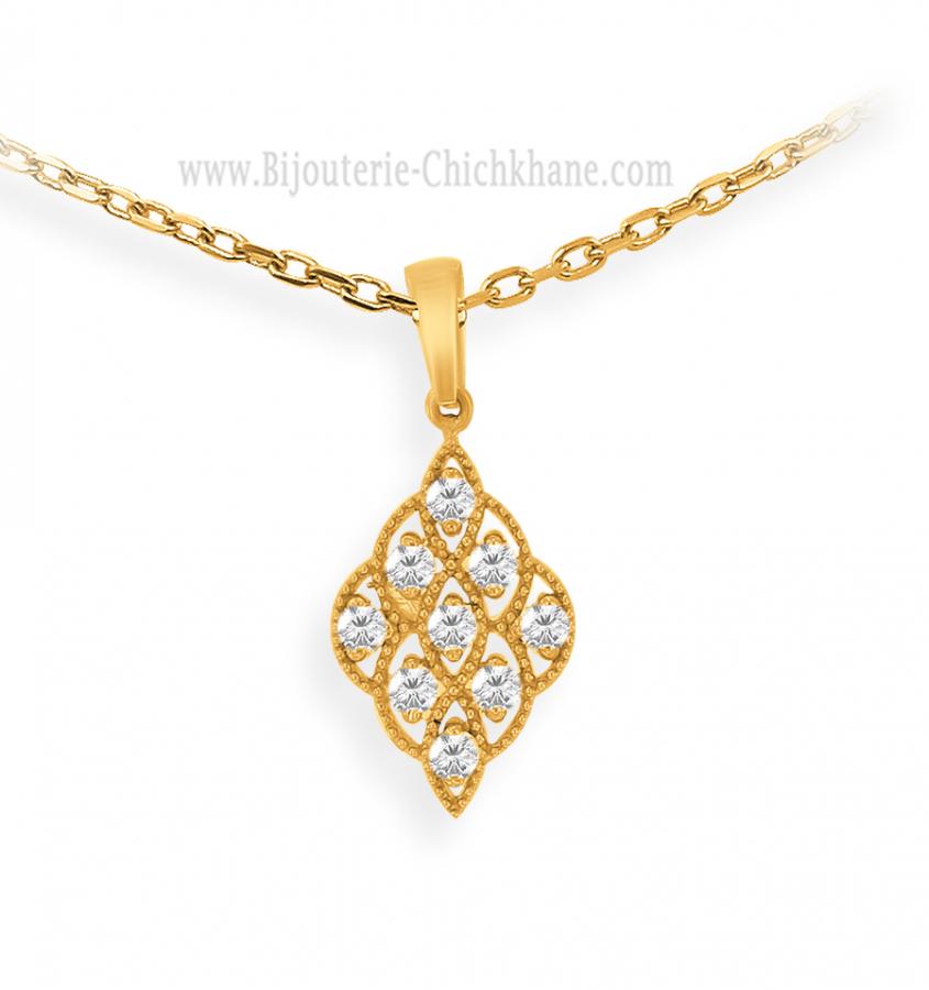 Bijoux en ligne Pendentif Zircon 61563