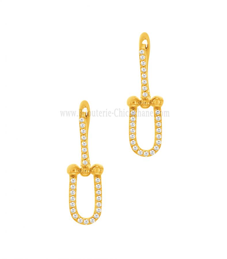 Bijoux en ligne Boucles D'oreilles Zircon 61624