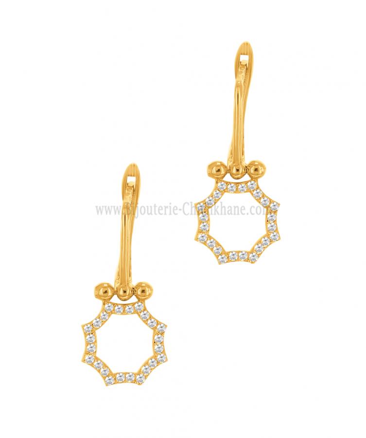 Bijoux en ligne Boucles D'oreilles Zircon 61630