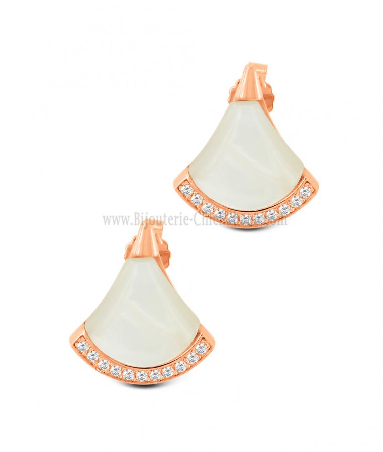 Bijoux en ligne Boucles D'oreilles Zircon 61678