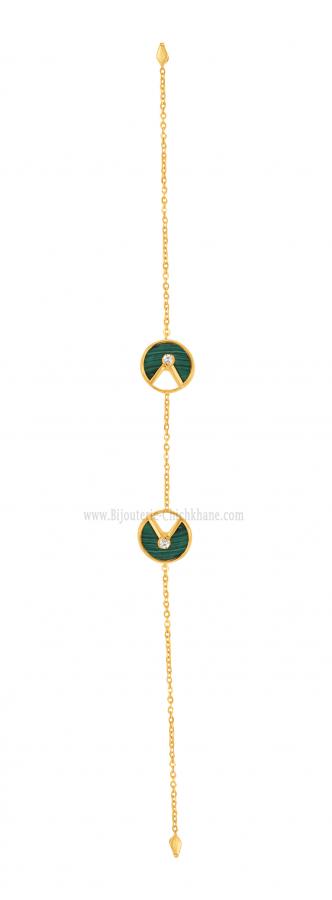 Bijoux en ligne Gourmette Zircon 61683