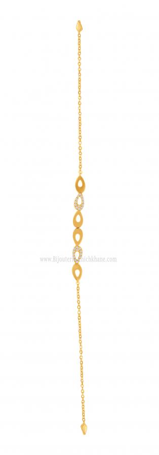 Bijoux en ligne Gourmette Zircon 61710