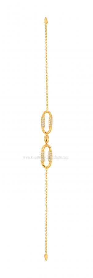 Bijoux en ligne Gourmette Zircon 61711